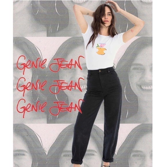 NEW ROLLA’S Genie Barrel Leg High Rise Jeans 24 - Picture 6 of 8